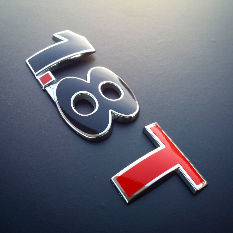 Load image into Gallery viewer, VW - MK4 - Jetta/Bora/Golf - Rear 1.8T Badge Overlay
