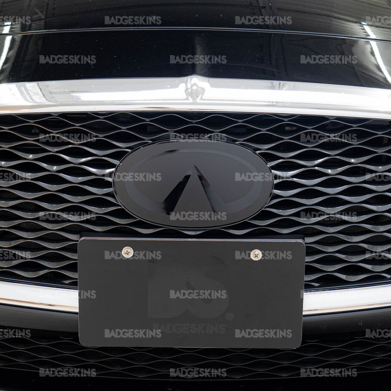 Load image into Gallery viewer, Infiniti - Q60S - Front Smooth Infiniti Emblem Overlay
