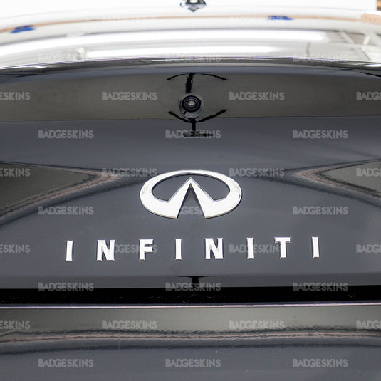Infiniti - Q60S - Rear Infiniti Emblem Overlay