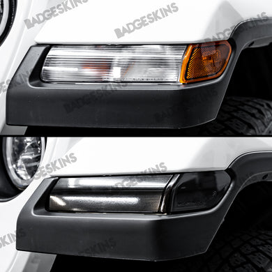 Jeep - JL - Wrangler - Front DRL and Amber Reflector Tint