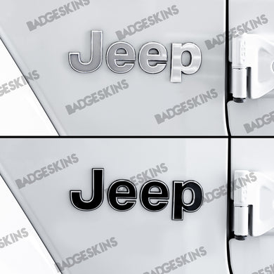 Jeep - JL - Wrangler - Fender Jeep Badge Overlay Set