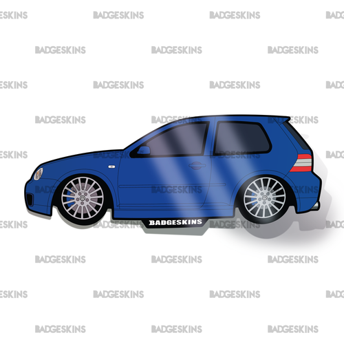 BS Car Stickers - MK4 Golf R32