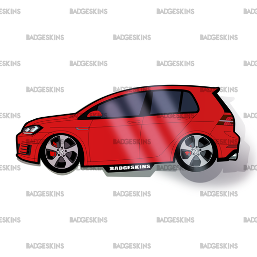 BS Car Stickers - MK7 Golf GTI