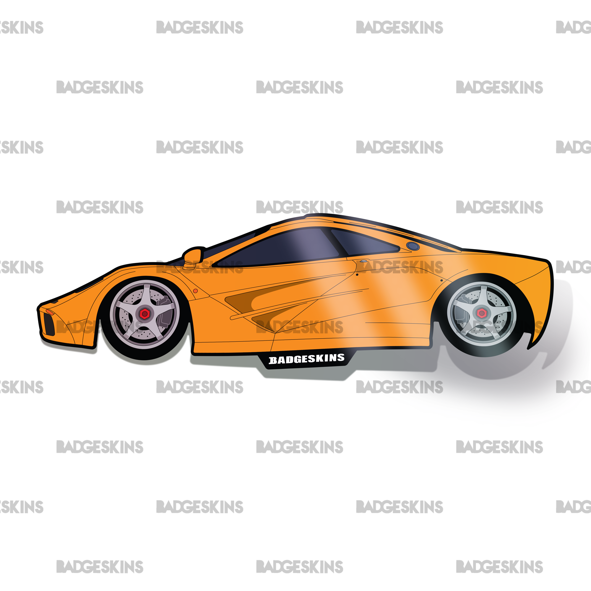 BS Car Stickers - Porsche 911 – Badgeskins