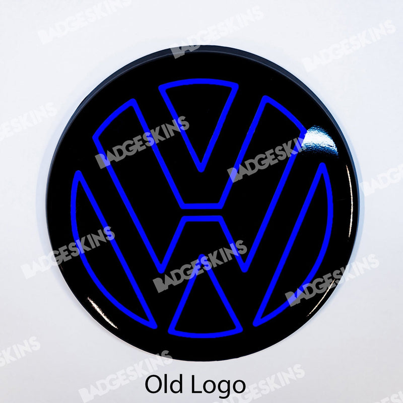 Load image into Gallery viewer, VW - B8 - Passat - Front Smooth 2pc VW Emblem Pin-Stripe Overlay
