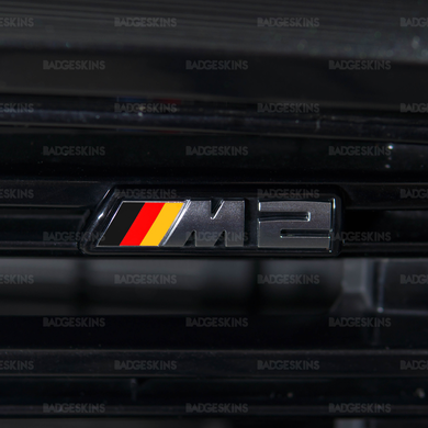 BMW - G87 - M2 - Front M2 Badge Flag Inlay