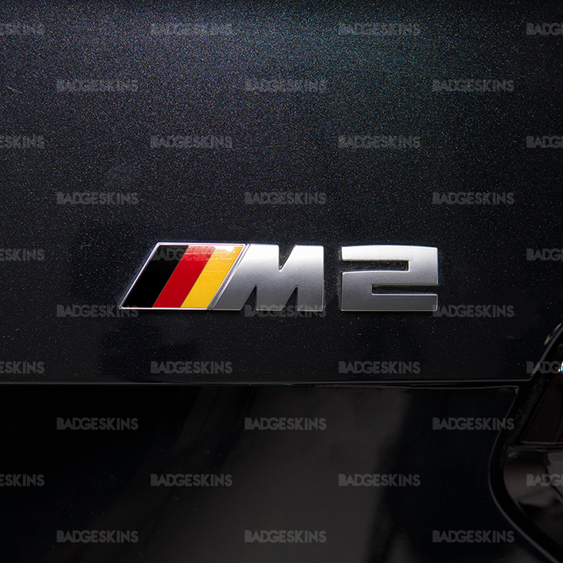 Load image into Gallery viewer, BMW - G87 - M2 - Rear M2 Badge Flag Overlay
