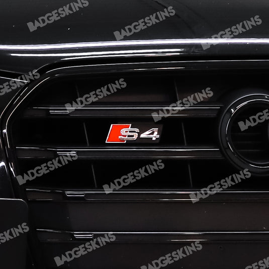 Audi - B5 - B9.5 - S4 - Front Grille S4 Badge Overlay