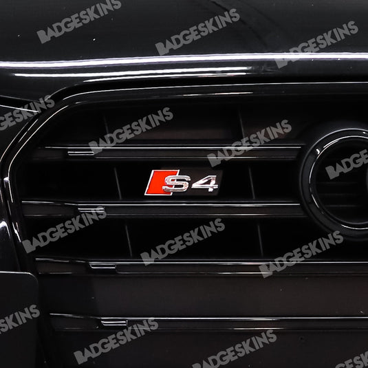 Audi - B5 - B9.5 - S4 - S4 Badge "Rhombus" Inlay set