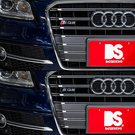 Audi - 8R - SQ5 - Front / Rear "S" Rhombus Badge Inlay (2009-2017)