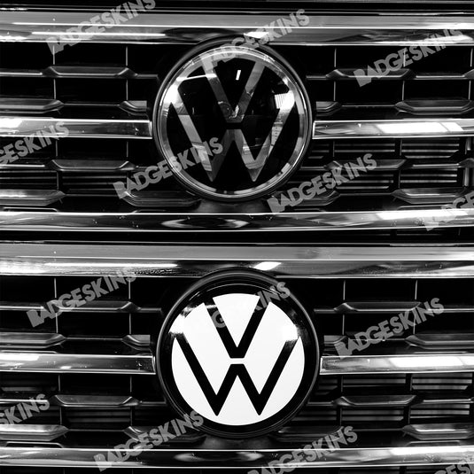 VW - MK1.5 - Atlas - Front Smooth VW Emblem Overlay
