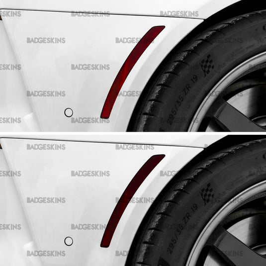 Toyota - MK5 - Supra - Rear Fender Reflector Tint – Badgeskins