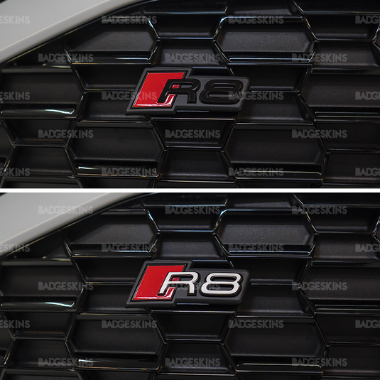 Audi - Type 4S - R8 - Front R8 Badge Overlay