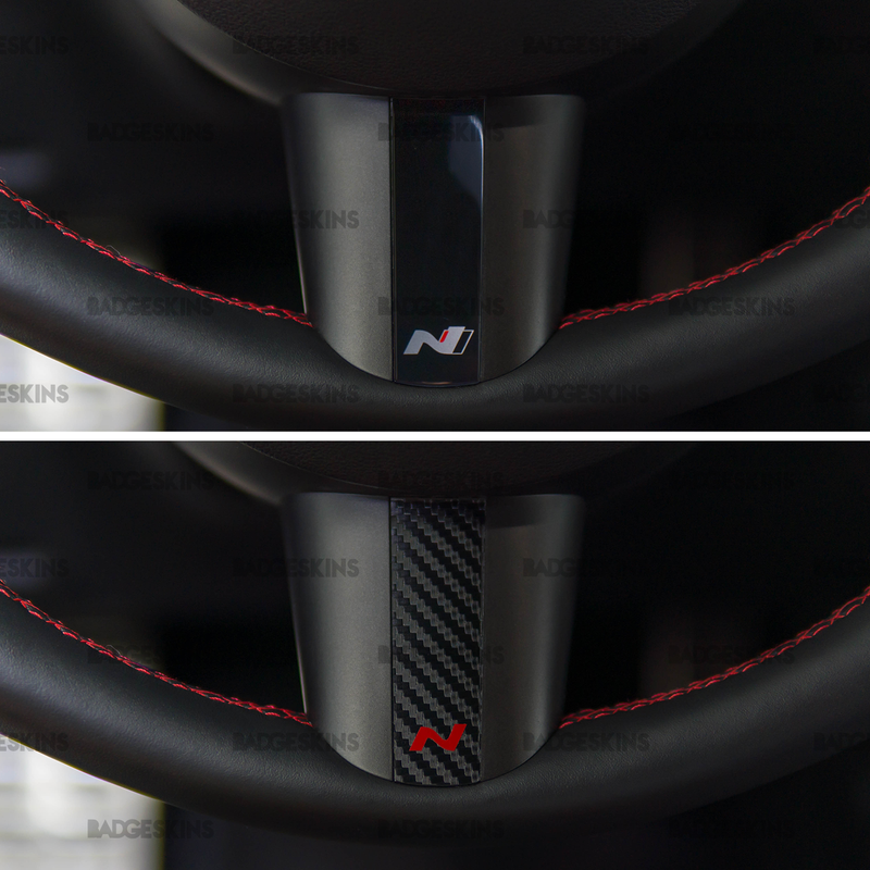 Load image into Gallery viewer, Hyundai - SX2 - Kona N Line - Steering Wheel Cowl Stripe Overlay
