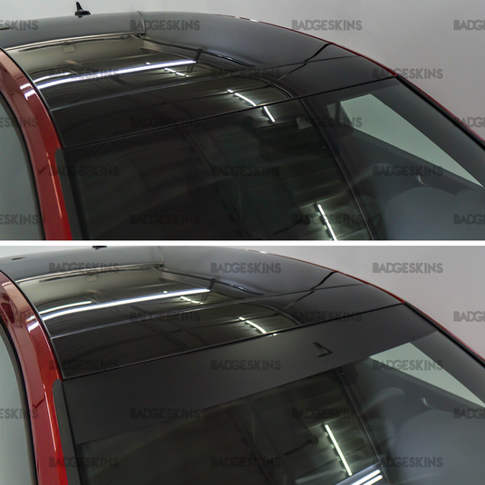 VW - MK8 - Jetta - Front Windshield Banner (With Cutout)