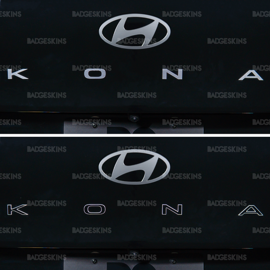 Hyundai - SX2 - Kona - Rear Kona Badge Overlay