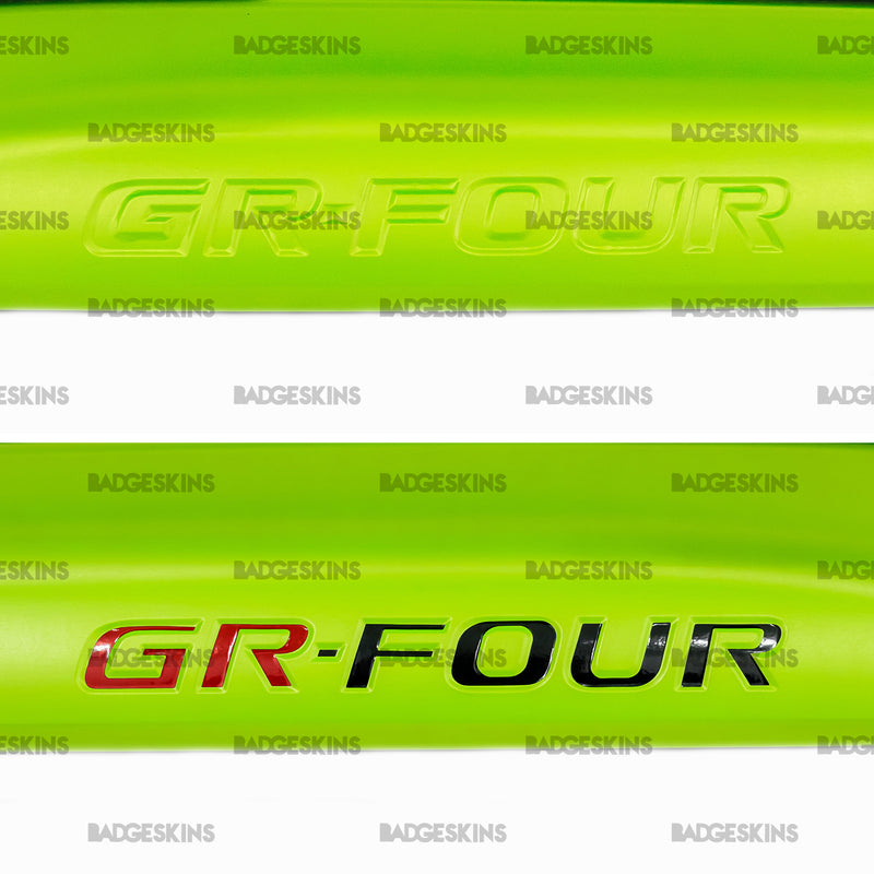 Load image into Gallery viewer, Toyota - E210 - Corolla - GR - Rocker &quot;GR - FOUR&quot; Lettering Inlay
