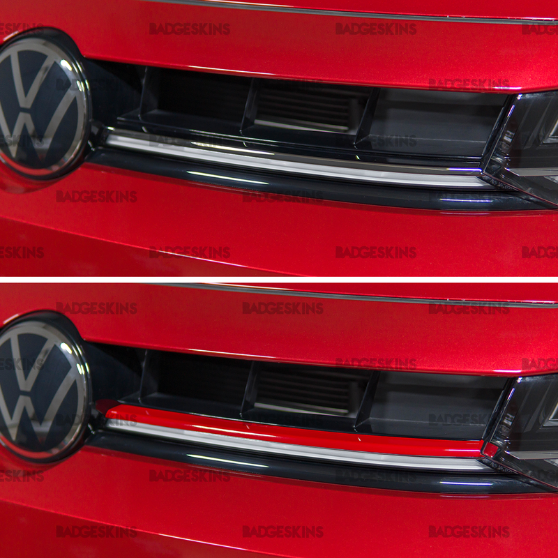 Load image into Gallery viewer, VW - MK8 - Jetta/GLI - Front Grille Chrome Bar Delete
