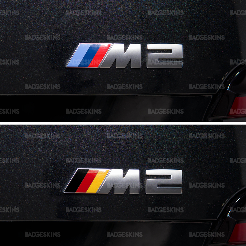 Load image into Gallery viewer, BMW - G87 - M2 - Rear M2 Badge Flag Overlay
