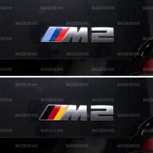 BMW - G87 - M2 - Rear M2 Badge Flag Overlay