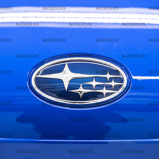 Subaru - BRZ - Front And Rear Smooth Subaru Emblem Overlay (2022+)