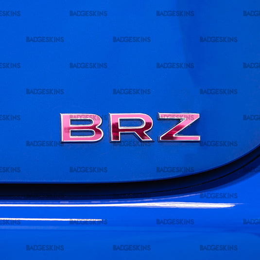 Subaru - BRZ - Rear Subaru & BRZ Badge Overlay (2022+)