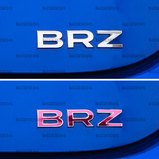 Subaru - BRZ - Rear Subaru & BRZ Badge Overlay (2022+)