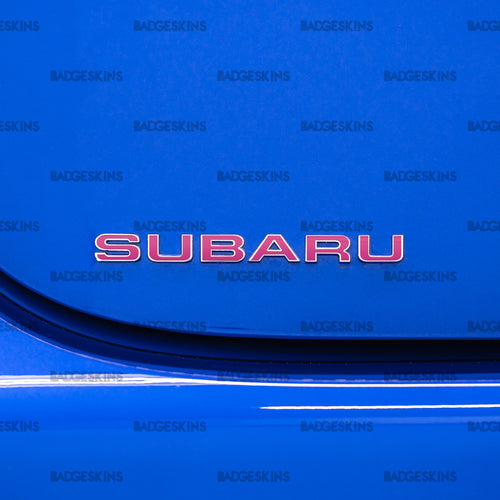 Subaru - BRZ - Rear Subaru & BRZ Badge Overlay (2022+)