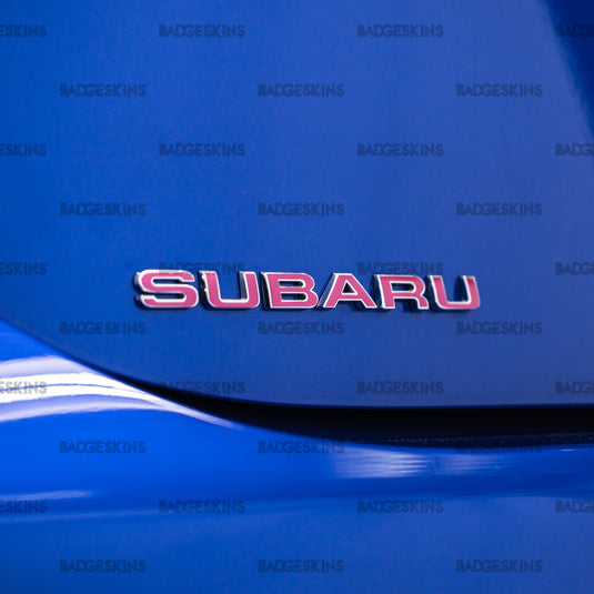 Subaru - BRZ - Rear Subaru & BRZ Badge Overlay (2022+)