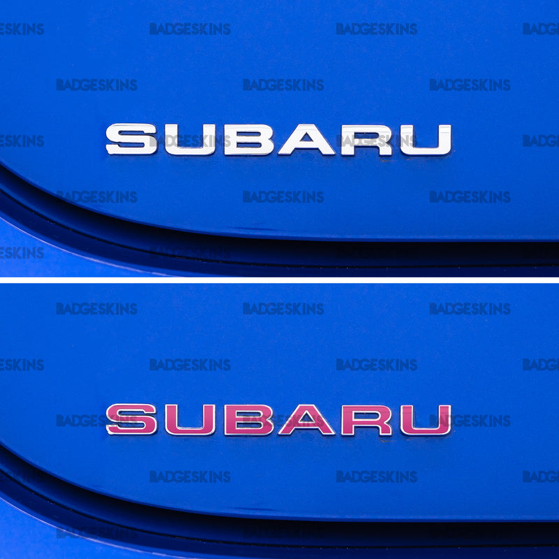 Load image into Gallery viewer, Subaru - BRZ - Rear Subaru &amp; BRZ Badge Overlay (2022+)
