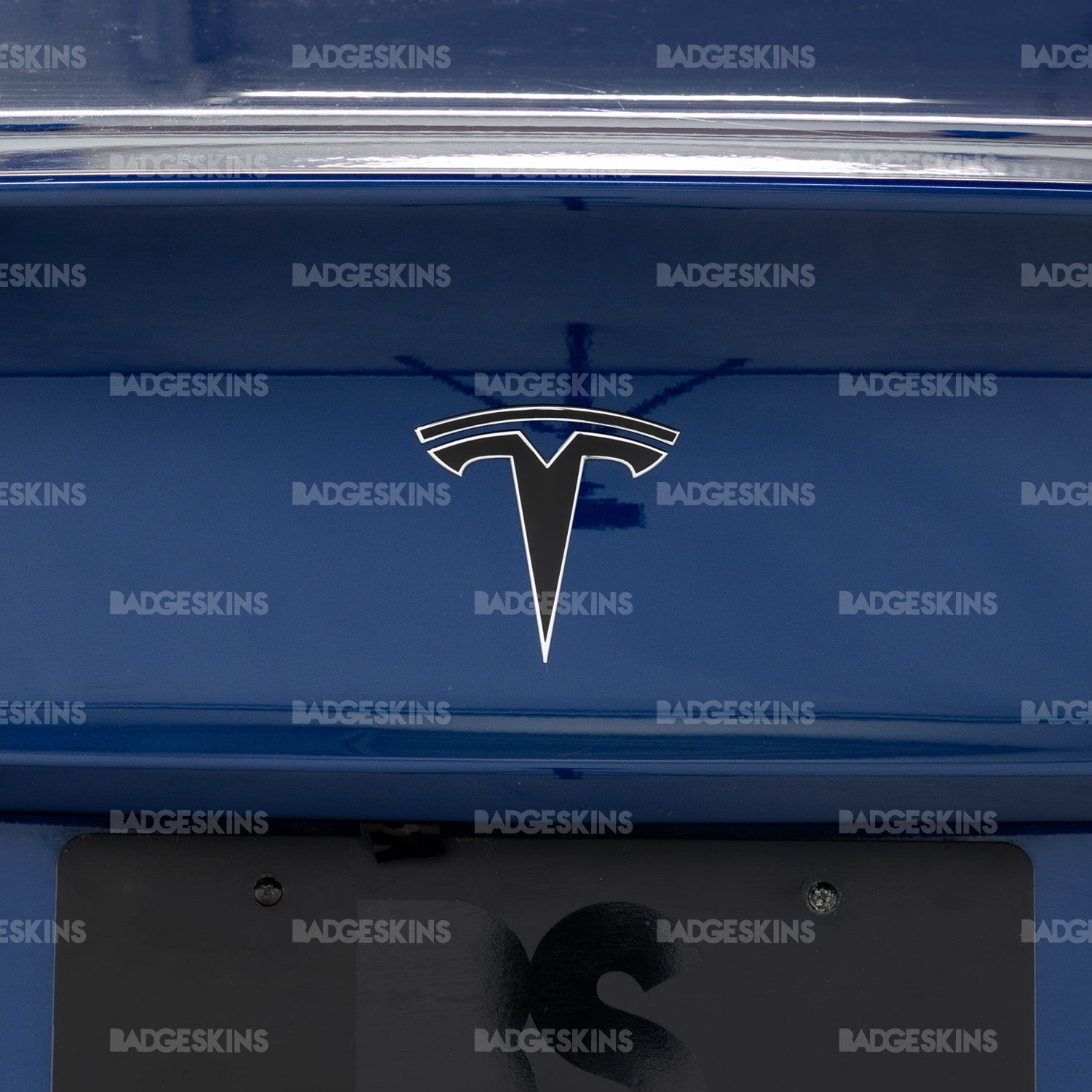 Tesla 3 Rear Monogram Tesla - Model 3 - 1st Gen (2017-2023) – Badgeskins
