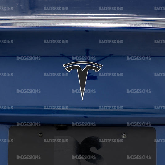 Tesla - Model 3 - Tesla Emblem Overlay