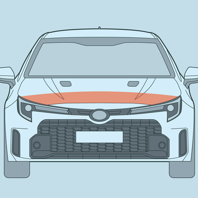 Toyota - E210 - Corolla - Partial Hood PPF