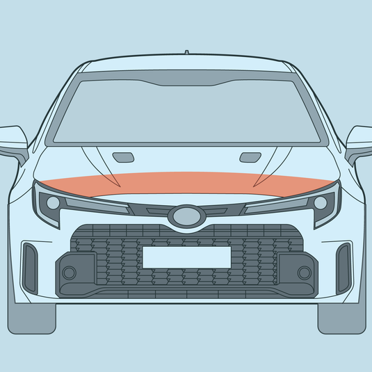 Toyota - E210 - Corolla - Partial Hood PPF