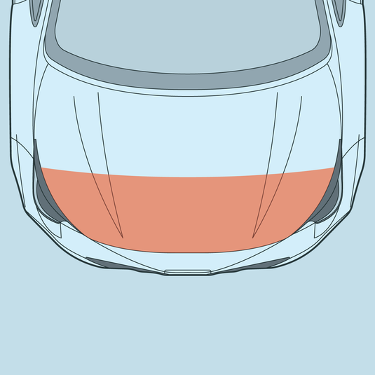 Toyota - E210 - Corolla - Partial Hood PPF