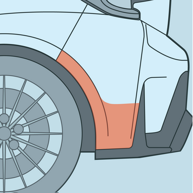 Toyota - E210 - GR Corolla - Splash Guard PPF