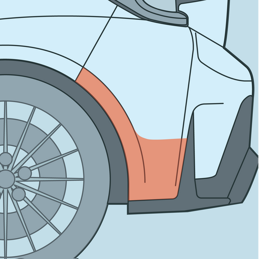 Toyota - E210 - GR Corolla - Splash Guard PPF