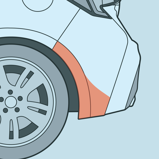 Toyota - E210 - Corolla - Splash Guard PPF