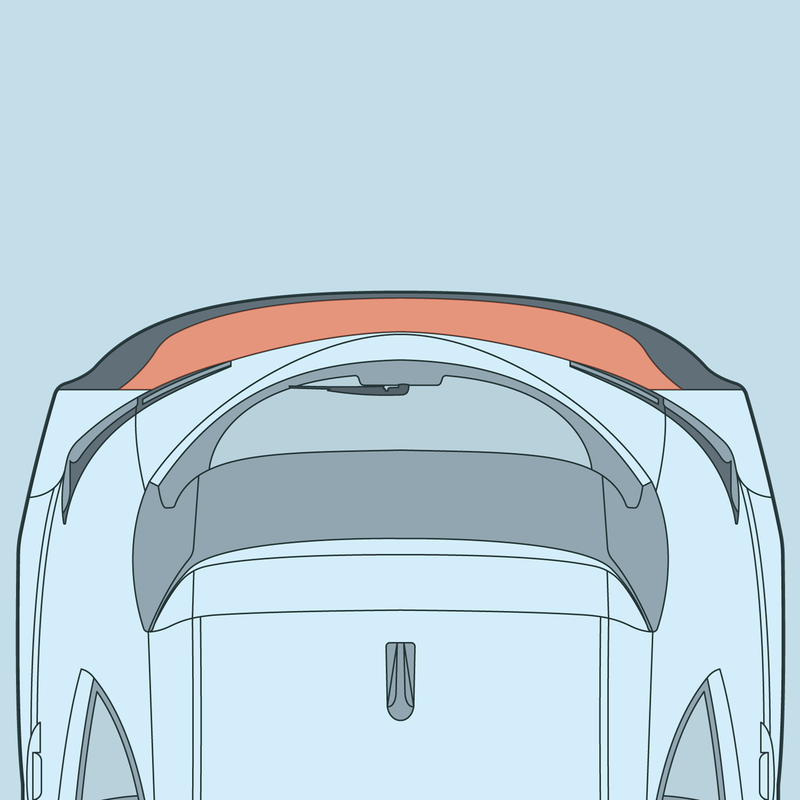 Load image into Gallery viewer, Toyota - E210 - GR Corolla - Trunk Ledge PPF
