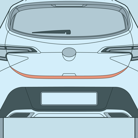 Toyota - E210 - Corolla - Trunk Ledge PPF
