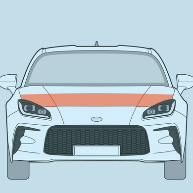 Toyota - GR86 - Partial Hood PPF