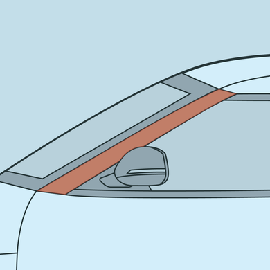 Toyota - MK5 - Supra - A-Pillar PPF