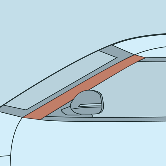 Toyota - MK5 - Supra - A-Pillar PPF