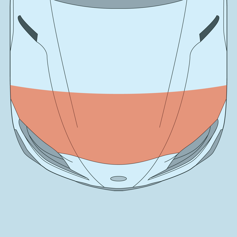 Load image into Gallery viewer, Toyota - MK5 - Supra - Partial Hood PPF
