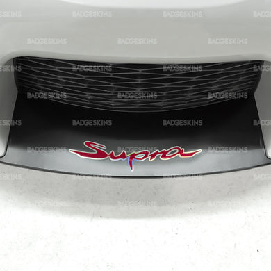 Toyota - MK5 -  Supra - Front Lip Supra Decal