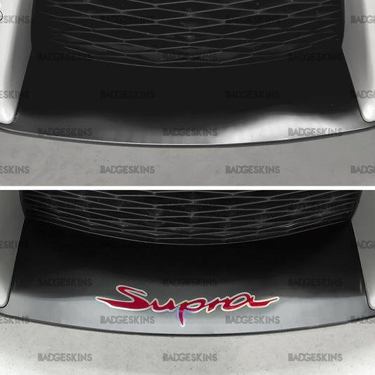 Toyota - A90 - Supra - Front Lip Supra Decal