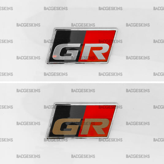 Toyota - A90 - Supra - Rear "GR" Badge Letter Overlay