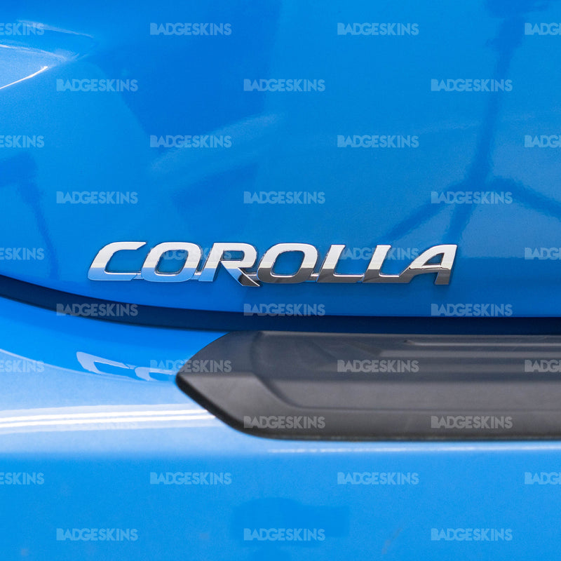 Load image into Gallery viewer, Toyota - E210 - Corolla - Rear Corolla Badge Overlay
