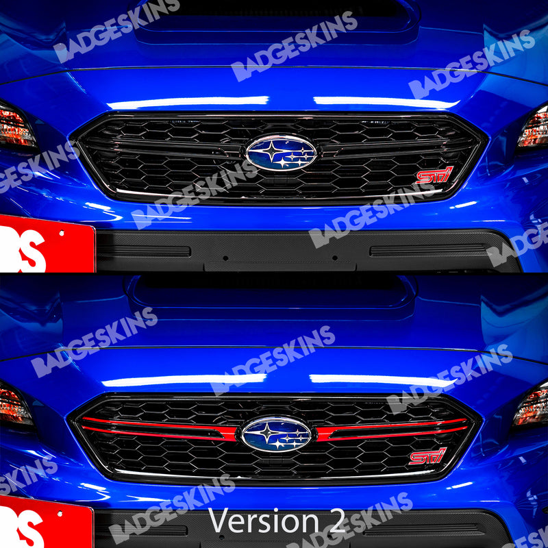 Load image into Gallery viewer, Subaru - WRX/STI - Front Grille Accent Stripe (2018-2021)
