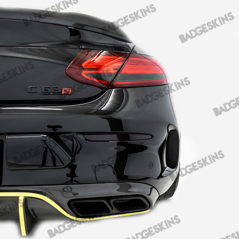 Load image into Gallery viewer, Mercedes - C63S Coupe - Tail Light Clear Lens Tint (2017 - 2018 NA)
